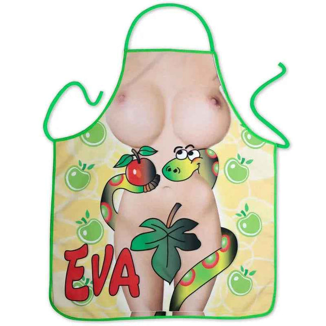 Eva Apron styled with adjustable straps and spacious pockets for cooking and crafting durability