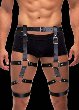 Fabian Leg and Waist Bondage Harness Adjustable