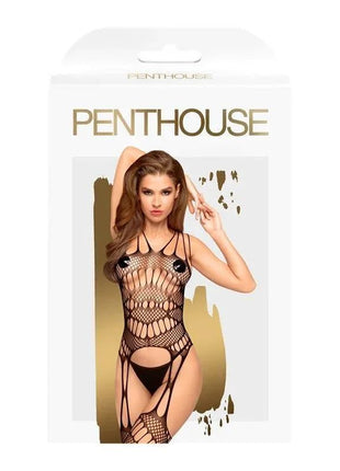 Fatal Look Bodystocking Black elegant body-hugging lingerie with adjustable straps and soft fabric blend