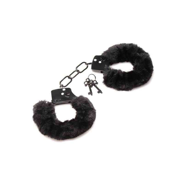 Furry Handcuffs Black