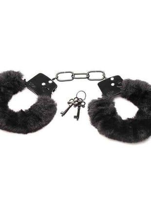 Furry Handcuffs Black