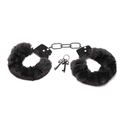 Furry Handcuffs Black