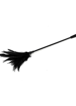 Soft feather tickler for sensory play and intimate moments
