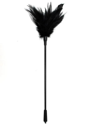 Soft feather tickler for sensual play and intimacy enhancement