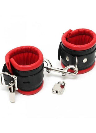 Feet Cuffs LUX 7 CM with padlocks for luxury restraint