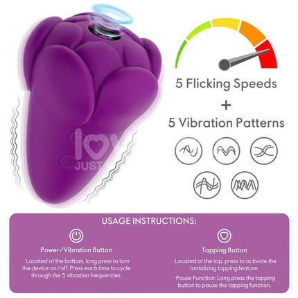 Flicker Stimulator Vibrator Palm-sized