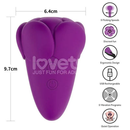 Flicker Stimulator Vibrator Palm-sized