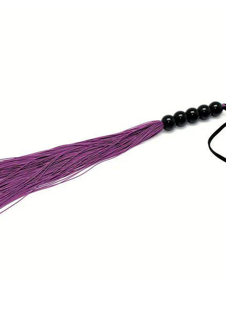 Flogger 38 cm with durable handle and soft tails for sensual play