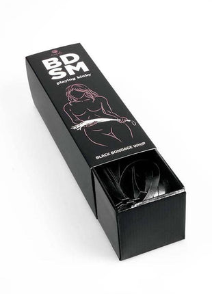Flogger 44 cm Black - Synthetic Leather