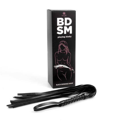 Flogger 44 cm Black - Synthetic Leather