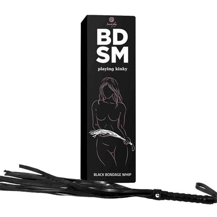 Flogger 44 cm Black - Synthetic Leather