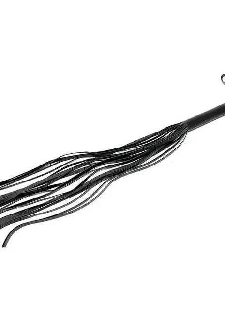 Flogger Leather 75cm with genuine leather tails and sturdy handle for sensory play