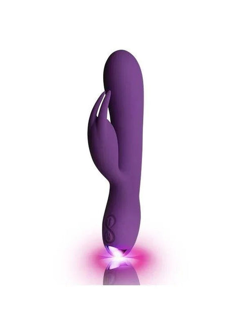 Purple Rabbit Vibe with 2 Motors designed for dual-action pleasure and comfort