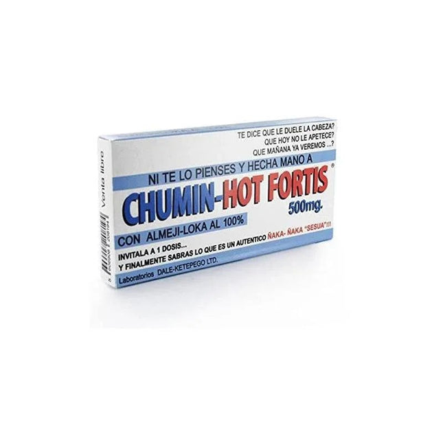 Colorful fruit-scented sugar candies Chumin-Hot Fortis in elegant packaging