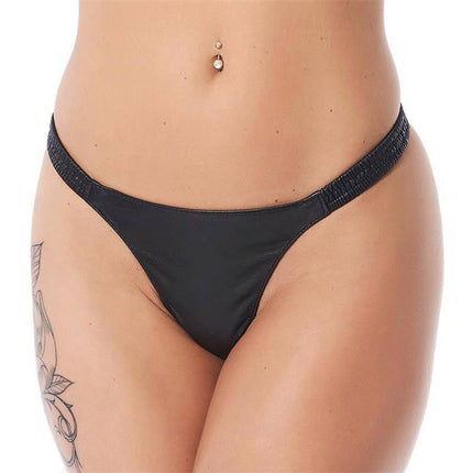 G-String Leather Elastic