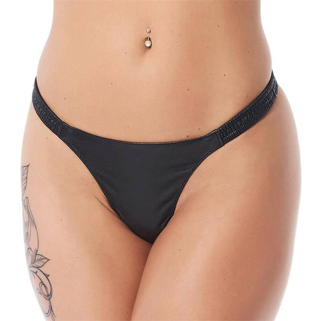 G-String Leather Elastic
