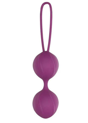 Purple Garbo Double Kegel Ball made of high-quality silicone for pelvic floor exercise