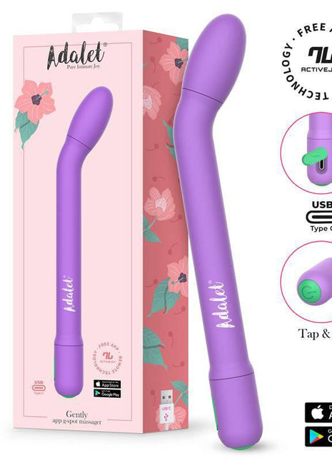 Gently G-Point Vibrator with APP Lavender