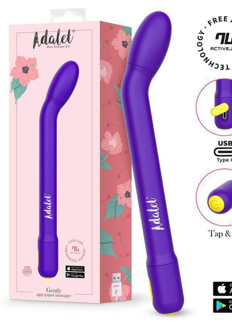 Gently G-Point Vibrator with APP Purple