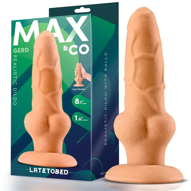 Gerd Realistic Dildo with Testicles