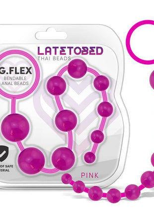 G.Flex Bendable Thai Anal Beads Pink