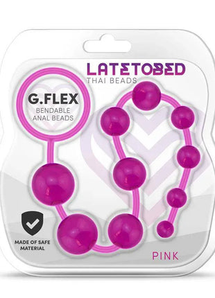 G.Flex Bendable Thai Anal Beads Pink