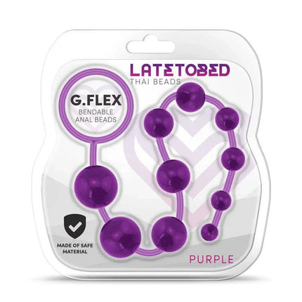 G.Flex Bendable Thai Anal Beads Purple