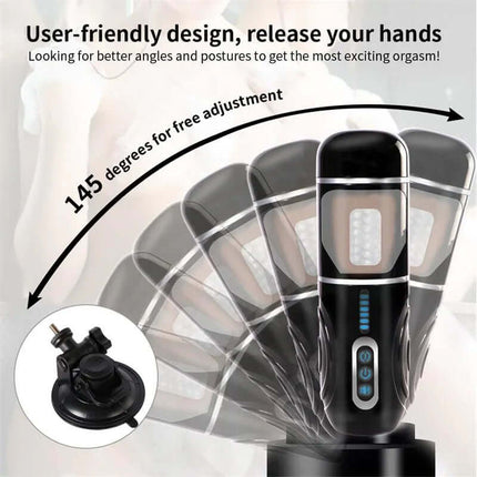 Gia Cup Thrusting and Rotating Masturbator