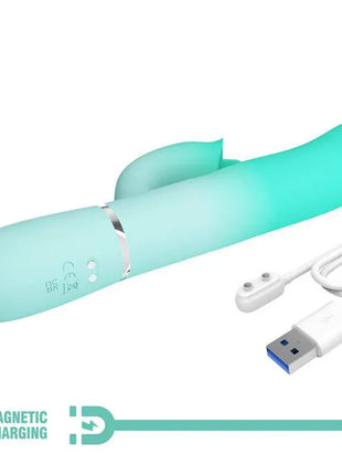 Gigi Rabbit Vibrator Thumping and Licking