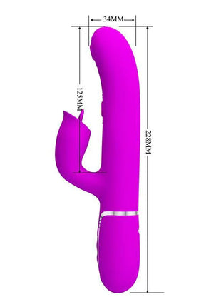 Gigi Vibrator Licking and Thumping Fuchsia
