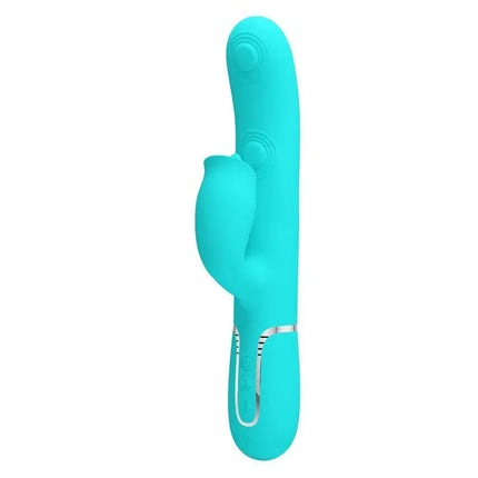 Gigi Vibrator Licking and Thumping Turquoise