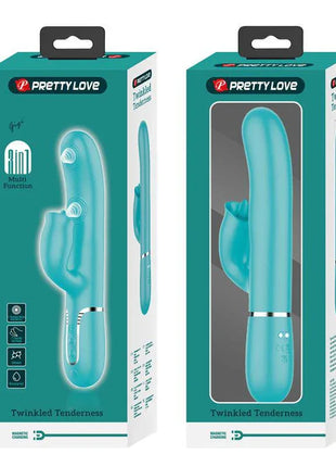 Gigi Vibrator Licking and Thumping Turquoise