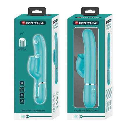 Gigi Vibrator Licking and Thumping Turquoise