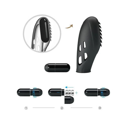 Gilo Finger Vibrator Silicone Sleeve