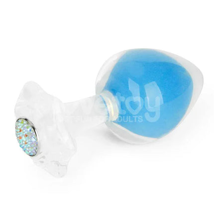 Glow in the Dark Butt Plug - Gemoria Steel Ball Design