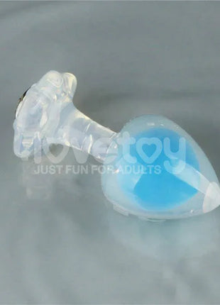 Glow in the Dark Butt Plug - Gemoria Steel Ball Design