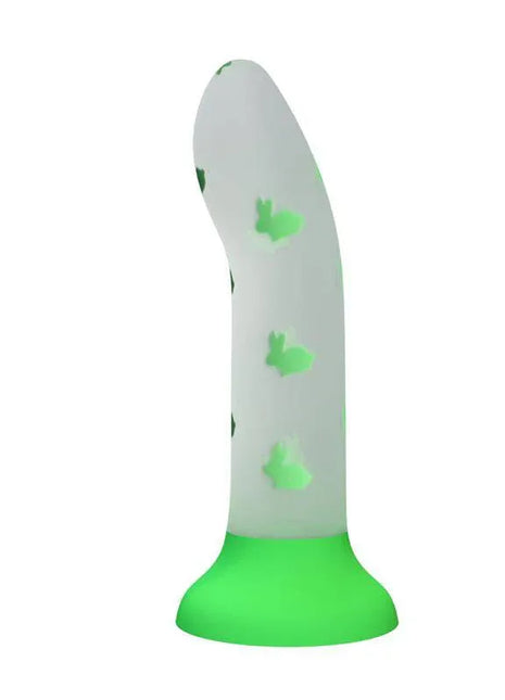 Glow in the Dark Dildo with Suction Cup and Harness