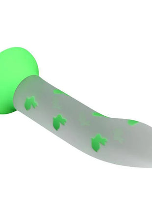 Glow in the Dark Dildo with Suction Cup and Harness