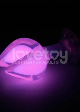 Glow in the Dark Silicone Butt Plug by Gemoria