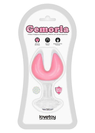 Glow in the Dark Silicone Butt Plug by Gemoria