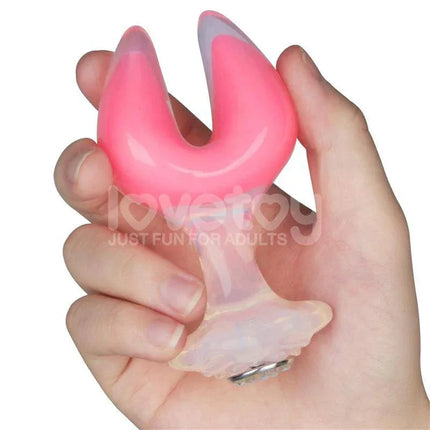 Glow in the Dark Silicone Butt Plug by Gemoria