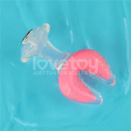 Glow in the Dark Silicone Butt Plug by Gemoria