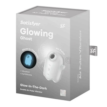 Glowing Ghost Clitoris Sucker Vibrator Glows in the dark