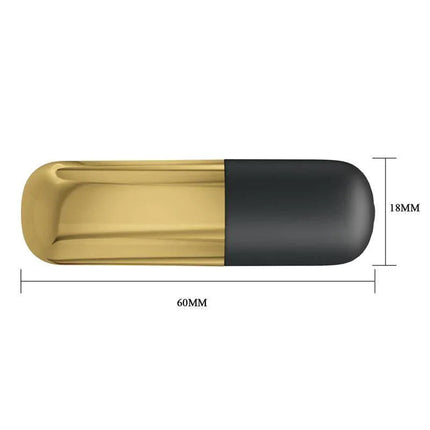 Gold Mini Massager with 12 Vibration Functions