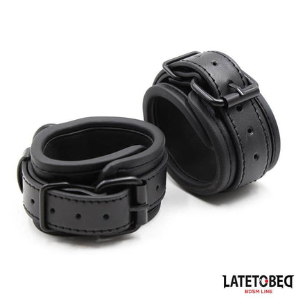 Handcuffs Adjustable Neoprene Black