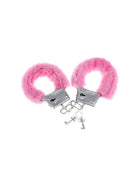 Handcuffs with Fur Pink