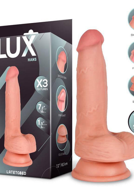 Triple Density Dildo 7.2 with Balls Hans