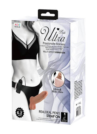 Harness with Retractable Dildo and Vibration