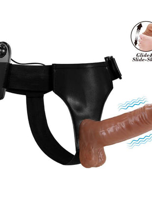 Harness with Retractable Dildo and Vibration