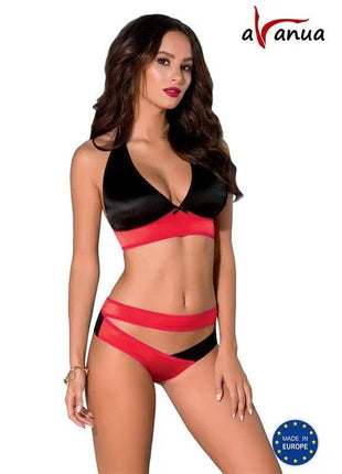 HARPER Set Red/Black2 Pieces Lingeriesecretsextoys.store